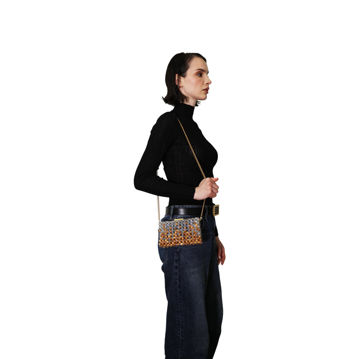 Clutch Wood - Crystal - Palera Milano