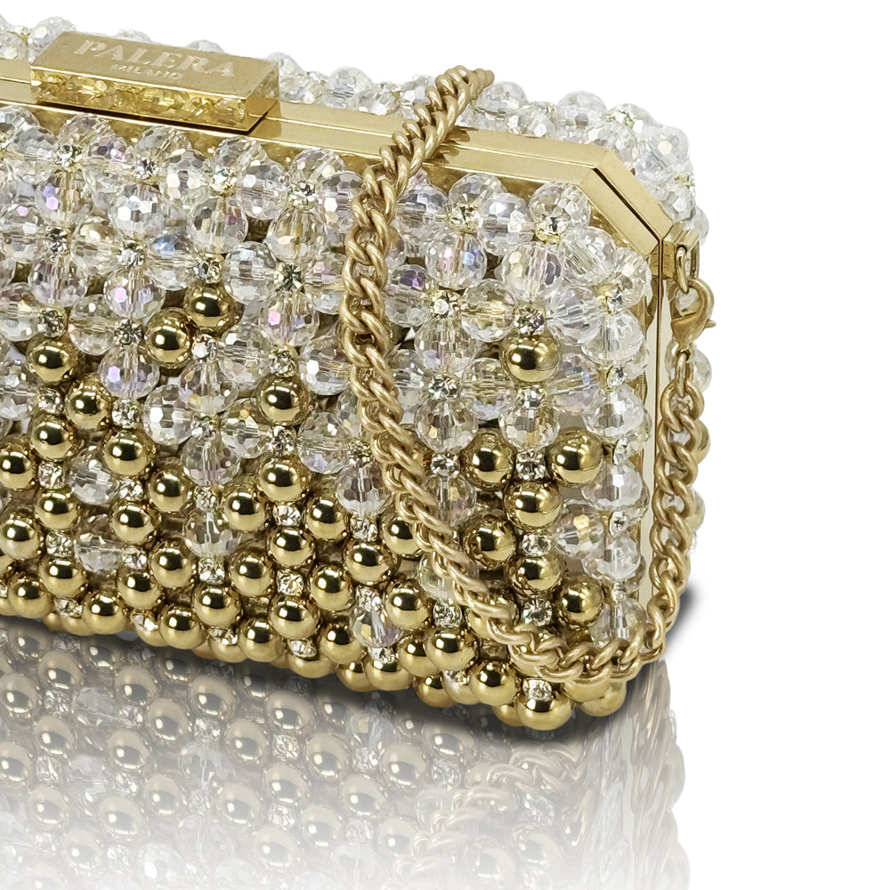 Clutch Edge - Short - Brass - Crystal