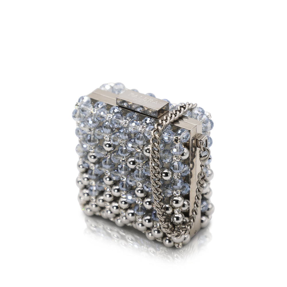 Clutch Mini  - Brass - Crystal