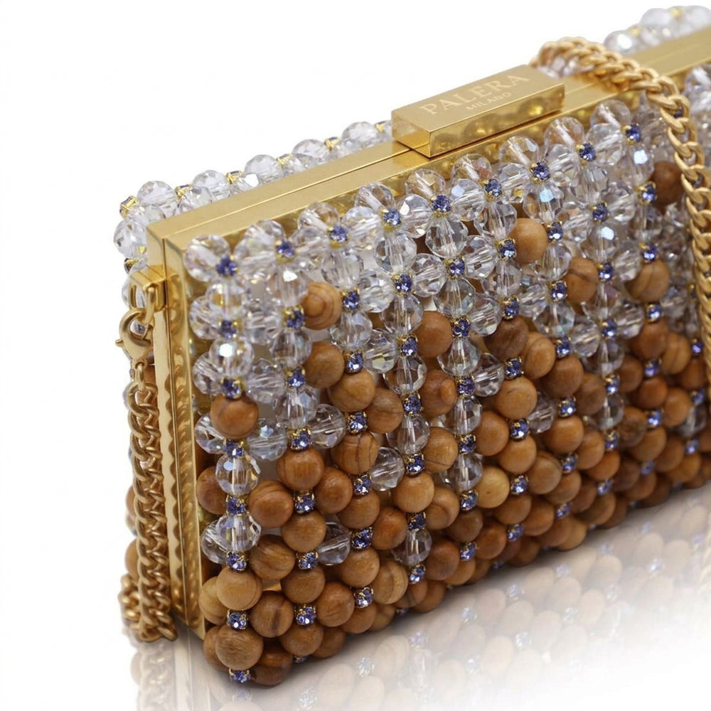 Clutch Wood-Crystal
