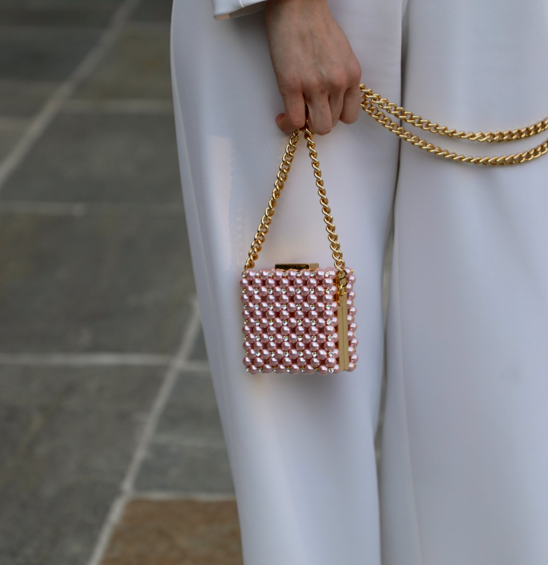 BANDOLERA MILANO PEACH
