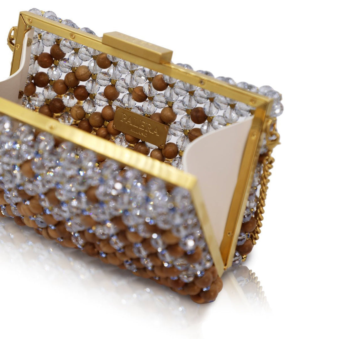 Clutch Wood - Crystal - Palera Milano