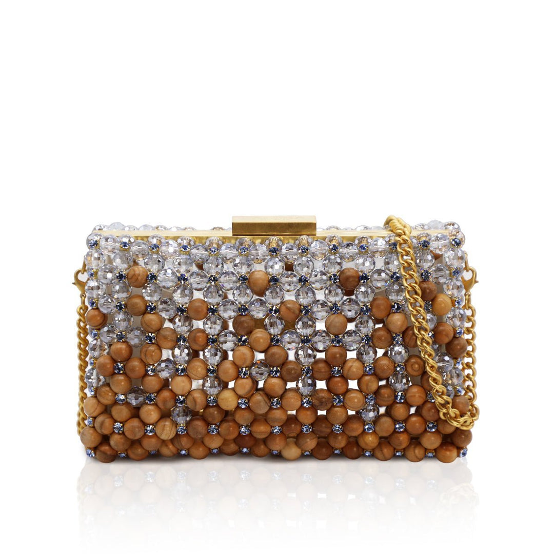 Clutch Wood - Crystal - Palera Milano