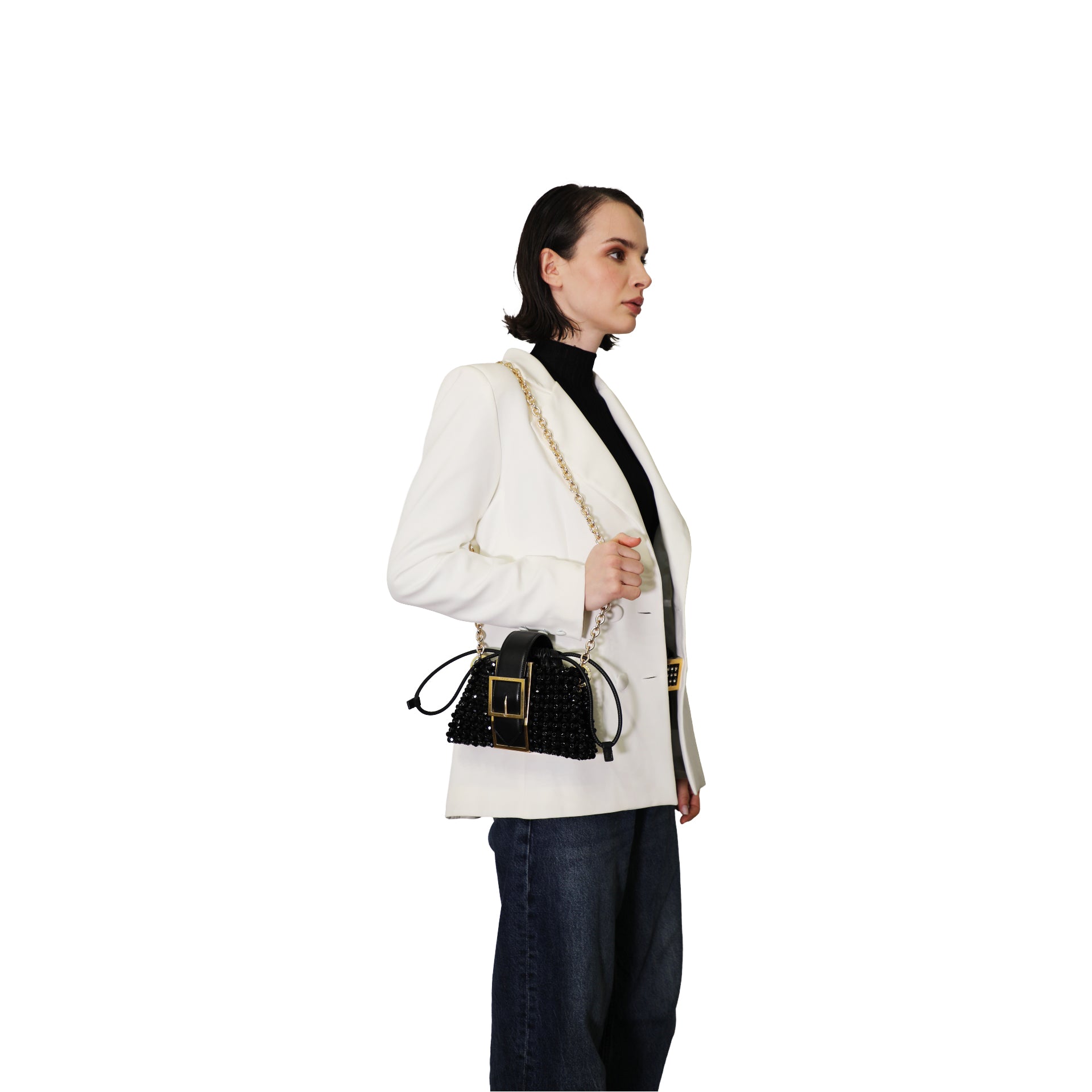 Roma Belt-U Italian Handcrafted Crystal Bag | €1099.00