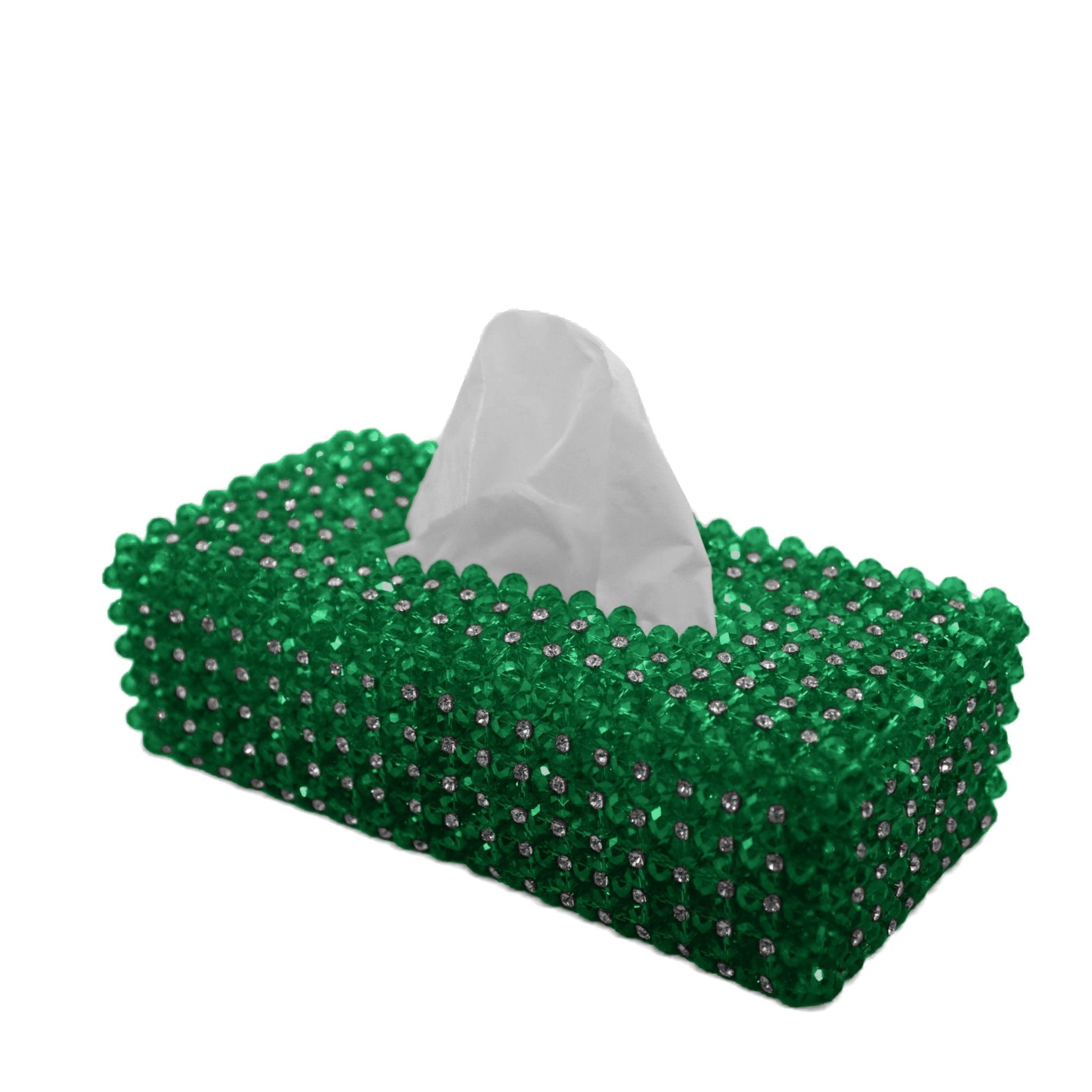 Tissue Long Tissue Box - long Italian Handcrafted Crystal Bag | €350.00